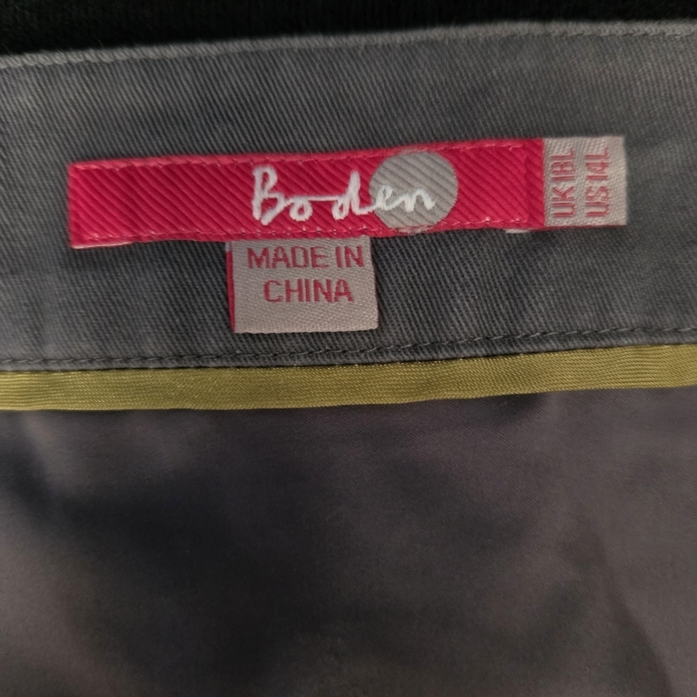 Boden Womens Skirt Size 14 Embroidered A Line Mini - Picture 5 of 6